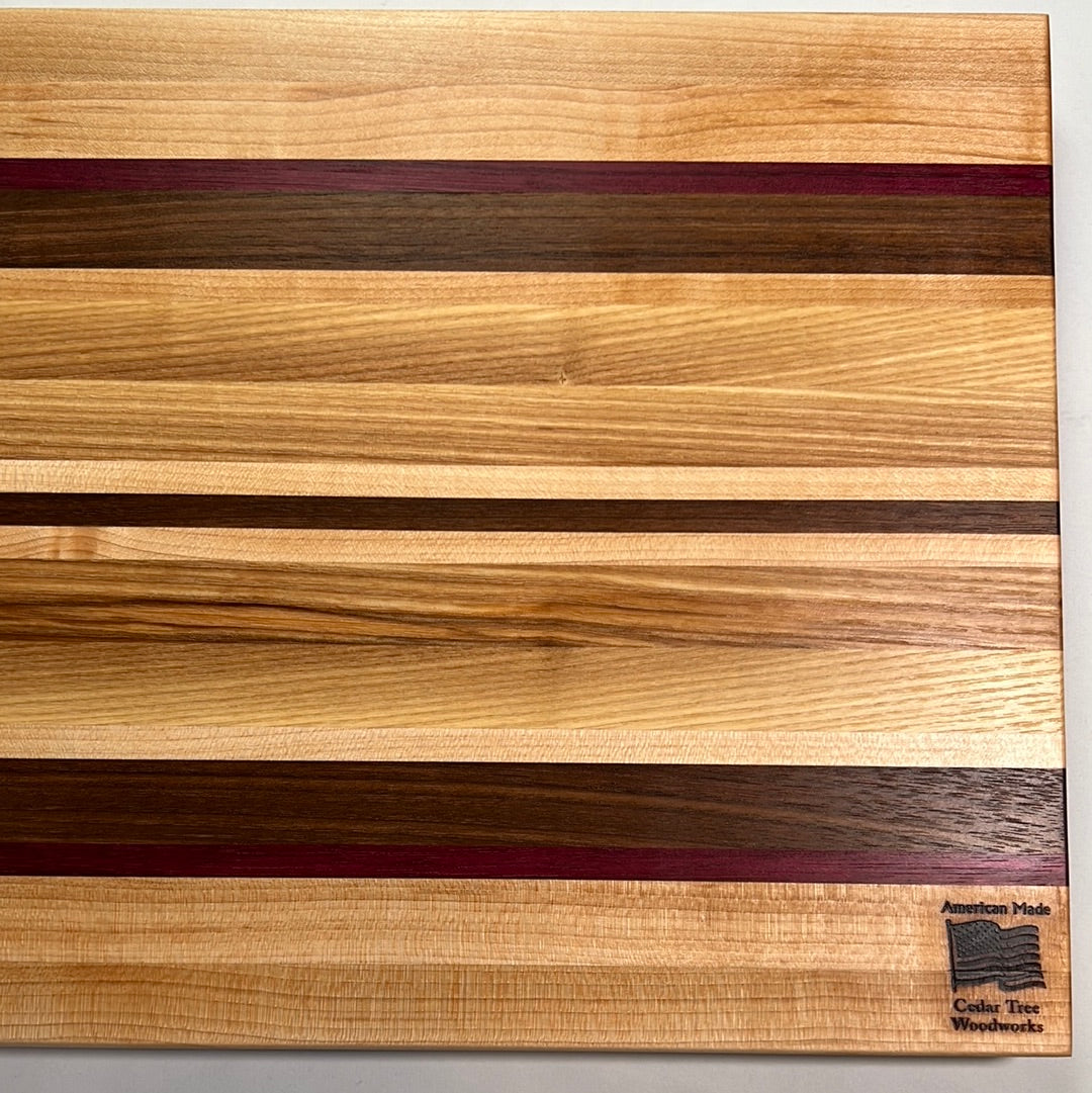 Maple/Ash Edge Grain Board 10x12